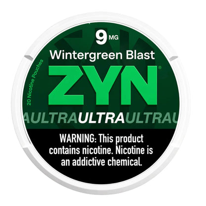 ZYN Ultra Wintergreen Blast 9mg